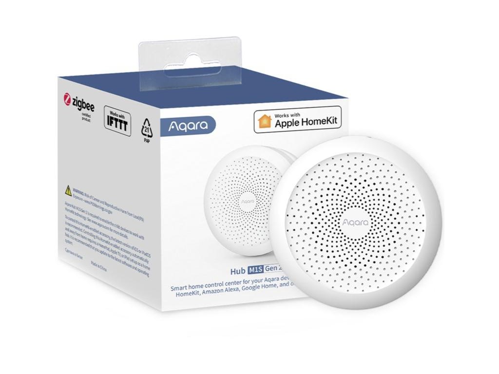 AQARA HM1S-G02 Ústředna M1S Gen2 s reproduktorem a alarmem | Zigbee | Homekit