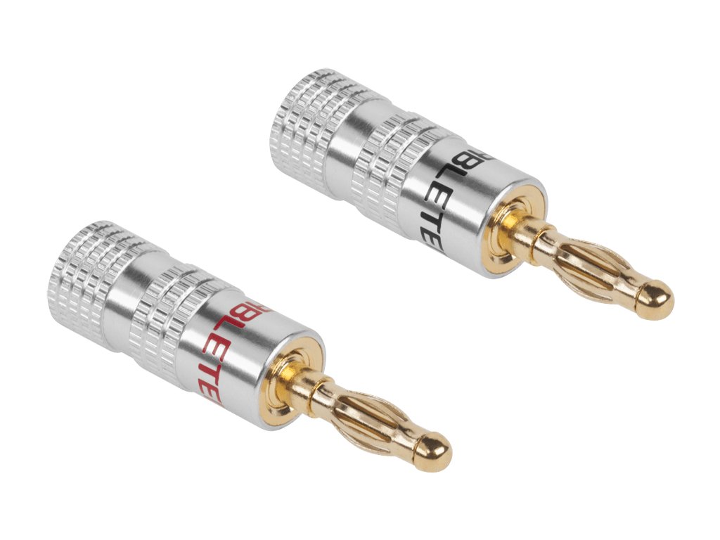HQ audio Cabletech kroucený banánkový konektor reproduktoru
