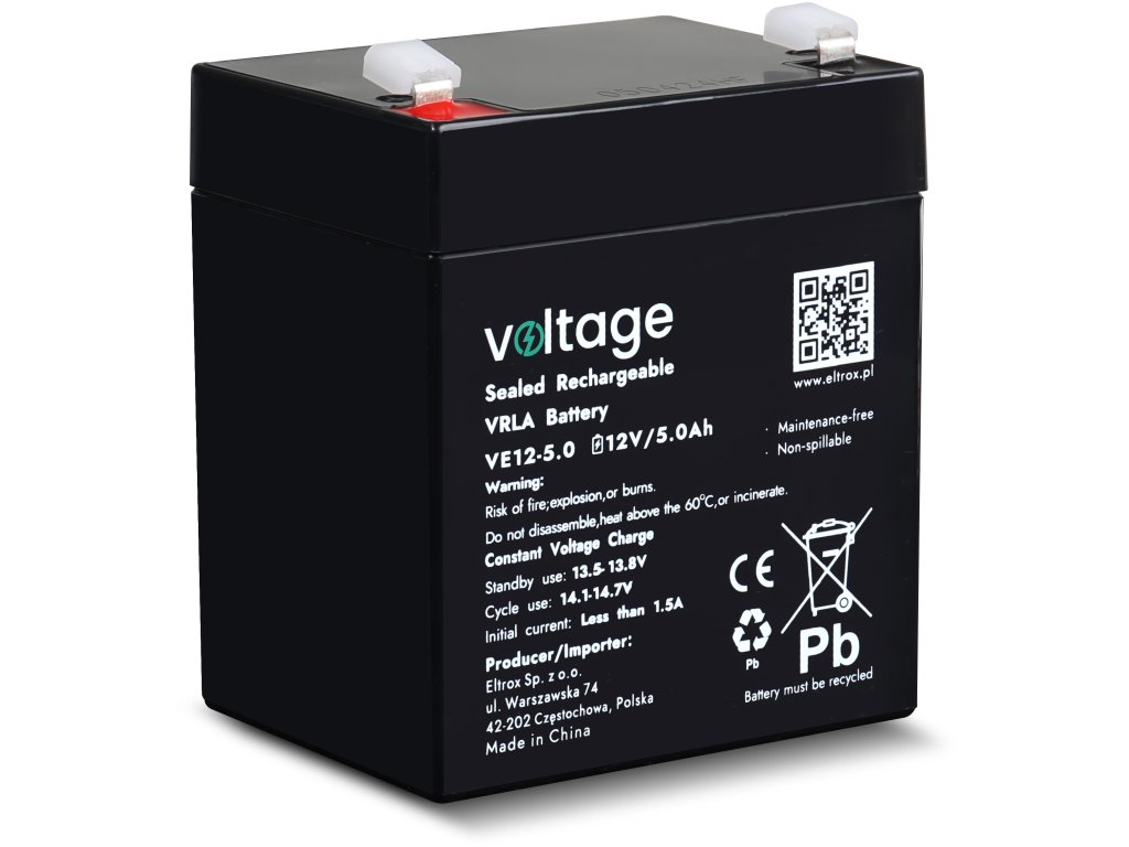 akumulator agm voltage 12v 50ah ve1250 86b319bd4b6b0