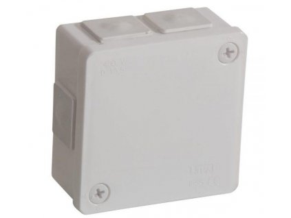 Povrchová krabice prázdná 6 přívodů VIPLAST VP-22 WHITE IP55 86x86x40mm 022-01