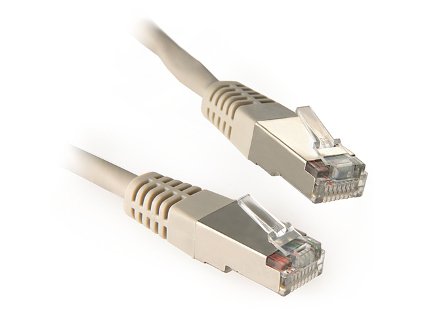 PATCHCORD CAT5E FTP 5M ŠEDÝ