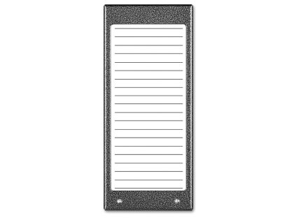 aco cdn 17n gr podswietlany panel listy lokatorow ok 17 wpisow 1