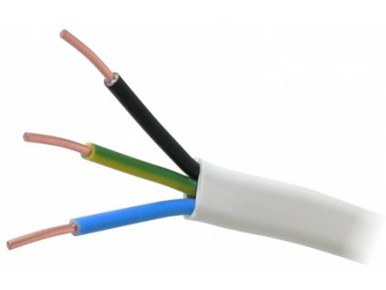 Plochý elektrický vodič YDYp 450/750V 3x2,5mm2 100m MERCOR