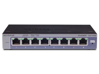 PŘEPÍNAČ NETGEAR GS108E-300PES