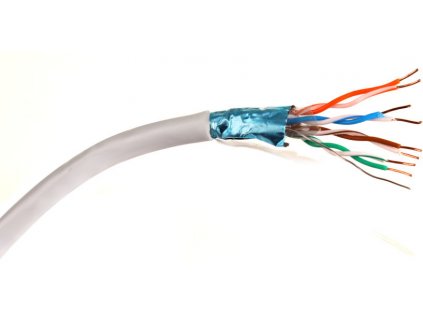 GETFORT PREMIUM CAT.5E F/UTP PVC KROUCENÁ DVOJLINKA