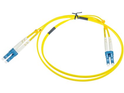 OPTICKÝ PATCHCORD SM 1M DUPLEX 9/125, LC/UPC-LC/UPC 2,0MM