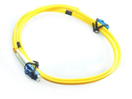OPTICKÝ PATCHCORD SM 1M DUPLEX 9/125, LC/UPC-SC/UPC