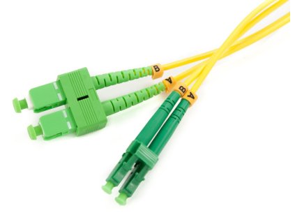 OPTICKÝ PATCHCORD SM 3M DUPLEX 9/125, SC/APC-LC/APC