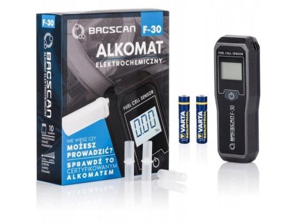 Elektrochemický dechový analyzátor BACscan F-30. Kalibrace 24mc - záruka 10 let.