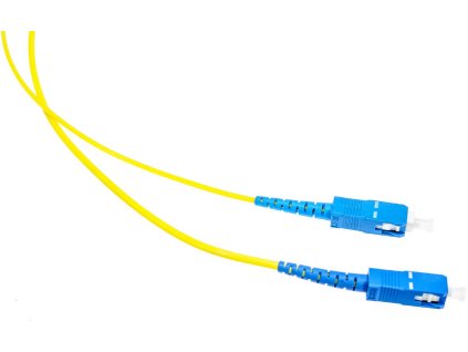 OPTICKÝ PATCHCORD SM 1M SIMPLEX 9/125, SC/UPC-SC/UPC G.657A1