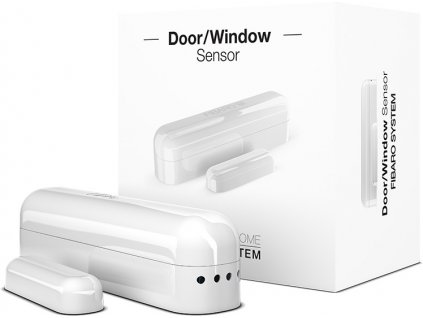 Dveřní okenní senzor FIBARO 2 | FGDW-002-1 ZW5 | Detektor otevření bílé barvy