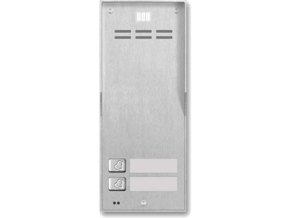 ACO FAM-P-2NPACC NT panel pro povrchovou montáž pro 2 rodiny, čtení na klíč.