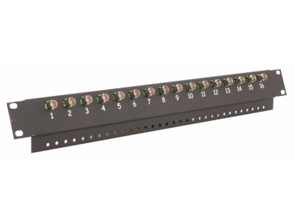 16kanálový připojovací panel s rozvodem napájení EWIMAR FKO-16-FPS