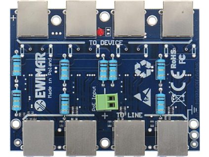 Modu LAN z zabezpieczeniem przeciwprzepiciowym EXT z funkcj InPoE EWIMAR PTF54EXTInPoEP 046b55a999553
