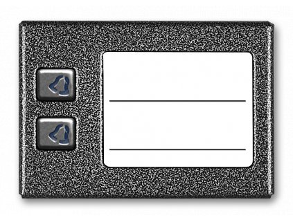 ACO CDN-2NP ST Osvětlený panel se seznamem rezidentů a 2 tlačítky