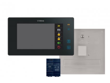 Poštovní schránka Vidos DUO s monitorem M1021B/S1201-SK