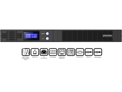 PowerWalker VI 500 R1U UPS EMERGENCY SUPPLY