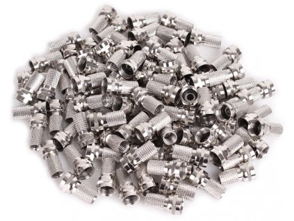 F-konektor 5,8 mm s těsněním GETFORT FU 100ks.