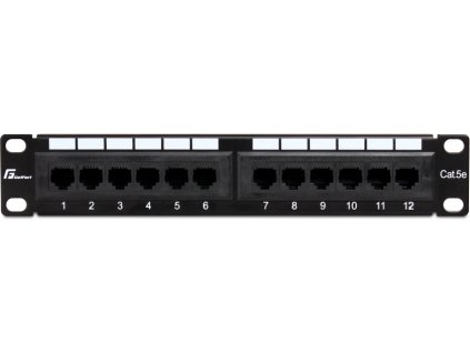 patch panel getfort 10 cali 12 portow pgf 5eutp12 b4 2
