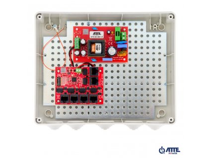Sada až 5 IP kamer PoE switch 5P+1UP ATTE IP-5-11-L3