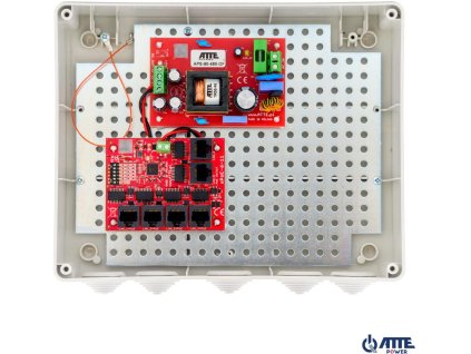 zestaw do 5 kamer ip switch poe 5p 1up atte ip511l3 7b0f4dbf8a68f