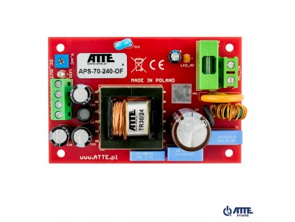 Zdroj SMPS 24V 3A 72W ATTE APS-70-240-OF