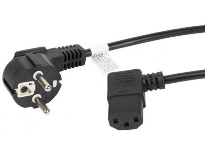 IEC 320 C13 1,8 m úhlový napájecí kabel Lanberg