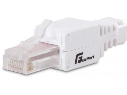 BEZNÁSTROJOVÝ MODULÁRNÍ KONEKTOR GETFORT RJ45 CAT.6 UTP 8P8C