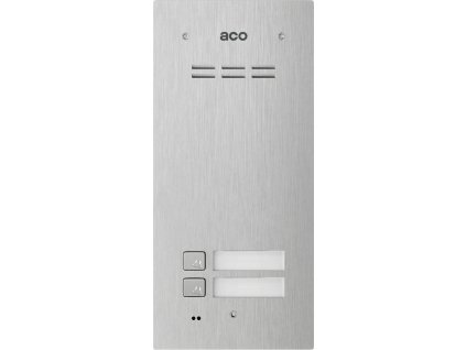 ACO COMO-PRO-A2 panel se dvěma lokátory pro zapuštěnou montáž