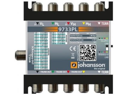 Johansson Unicable II Multiswitch 9733PL ver.2 - 5/1 dCSS/dSCR