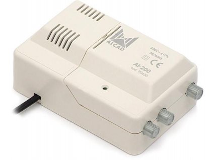 Širokopásmový zesilovač Alcad AI-200 VHF-UHF 1we/2wy