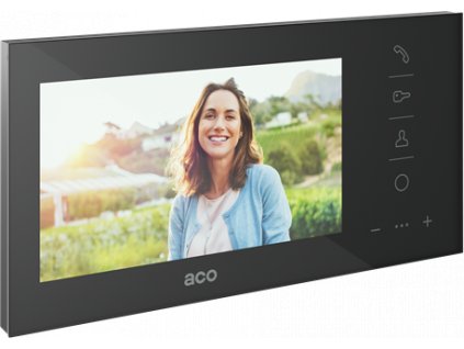 ACO GLASS-PRO-7 BK Familio COMO PRO 7" monitor