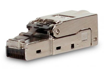 BEZNÁSTROJOVÝ MODULÁRNÍ KONEKTOR GETFORT RJ45 CAT.6A FTP 8P8C