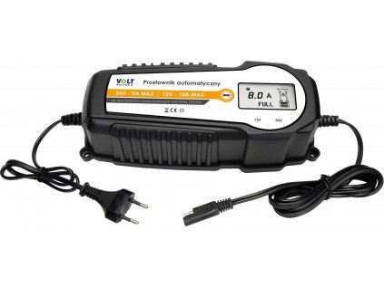AUTOMATICKÁ NABÍJEČKA VOLT POLSKO 10A 12/24V LCD
