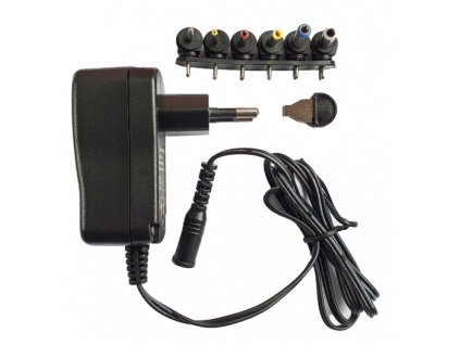 NAPÁJENÍ 3-12V 2,25A 1m. 3V 4,5V 5V 6V 7,5V 9V 12VDC REGULOVANÉ ESPE