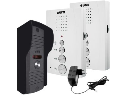 domofon eura adp51a3 difesa 1rodzinny 2 unifony interkom biay ed8075f6a14a9