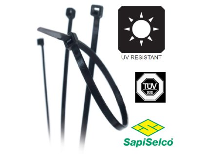 CLAMPING CLAMPS BLACK SUV-190STW 190x4,5 (100 kusů)