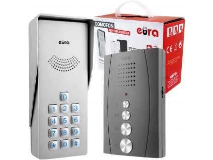 EURA ADP-38A3 ENTRA grafitový interkom
