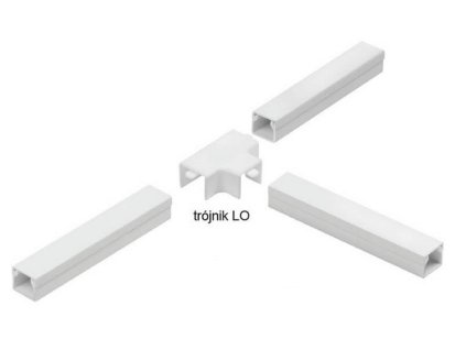 osprzt do listew elektroinstalacyjnych trjnik biay lo 14x14 1szt f33b9d9f75214
