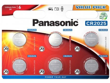 Baterie PANASONICCR2025 (blistr 1 balení)