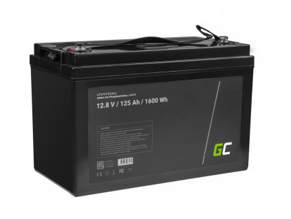 BATERIE LiFePO4 Green Cell 12V 125Ah