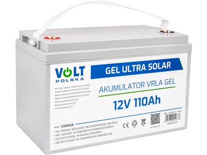 Baterie Volt Polska GEL VPRO Solar 12V 110Ah