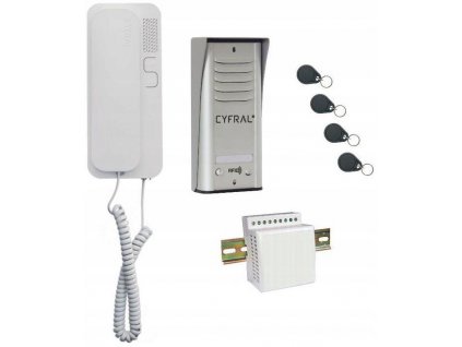 INTERKOM EURA "CYFRAL" COSMO 1-LOCATOR SILVER