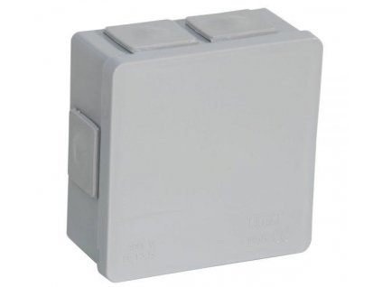 VIPLAST VP-02 krabice pro povrchovou montáž IP55 šedá 86x86x40mm 002-03