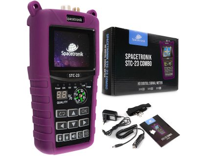 Satelitní měřič Spacetronik STC-23 VF6800 Combo DVB-S2+T2/C