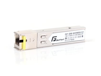 GETFORT WDM SFP 1,25Gbps 3KM SC SM, TX1550/RX1310