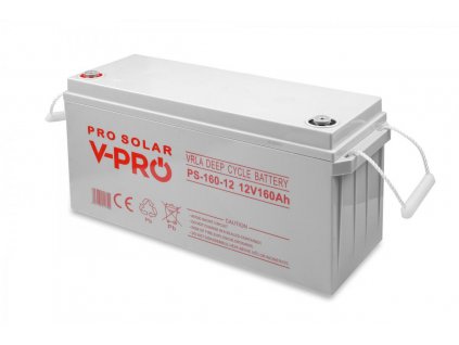 VOLT POLSKA DEEP CYCLE VPRO SOLAR BATTERY 12V 160Ah VRLA NO SERVICE