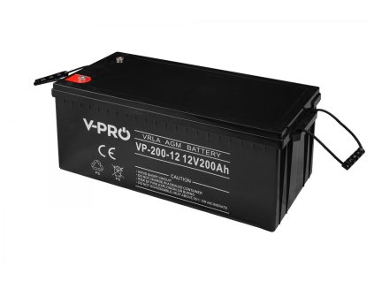 akumulator volt polska agm vpro 12v 200ah vrla bezobsugowy ae0331e218302