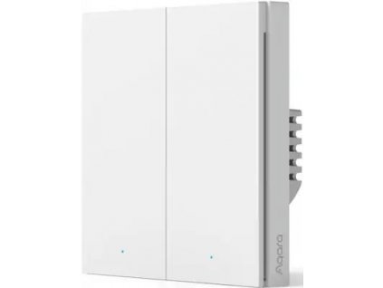 AQARA 2-tlačítkový spínač H1 WS-EUK02 Homekit EU (bez nulového vodiče)