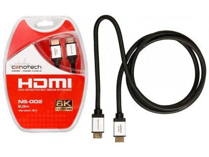 Conotech Hdmi kabel NS-002 8K ver. 2.1 - 2 metry